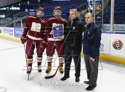Thumbnail 1 in Boston College High vs. Notre Dame Catholic (Notre Dame New Year's Invitational Final) photogallery.