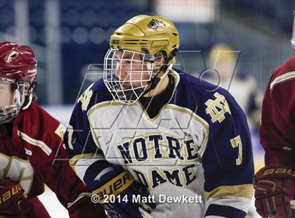 Thumbnail 3 in Boston College High vs. Notre Dame Catholic (Notre Dame New Year's Invitational Final) photogallery.