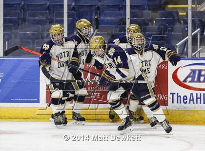 Thumbnail 2 in Boston College High vs. Notre Dame Catholic (Notre Dame New Year's Invitational Final) photogallery.