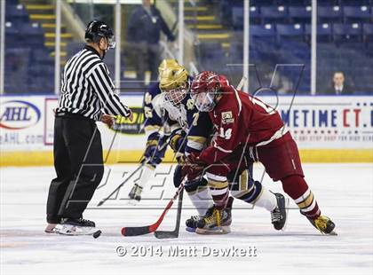 Thumbnail 2 in Boston College High vs. Notre Dame Catholic (Notre Dame New Year's Invitational Final) photogallery.