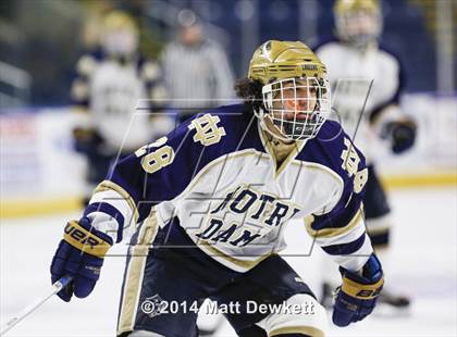 Thumbnail 3 in Boston College High vs. Notre Dame Catholic (Notre Dame New Year's Invitational Final) photogallery.