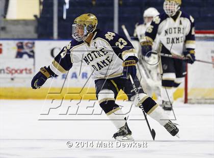 Thumbnail 1 in Boston College High vs. Notre Dame Catholic (Notre Dame New Year's Invitational Final) photogallery.