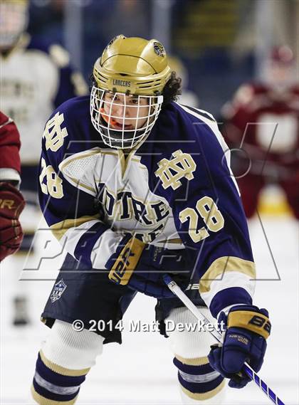 Thumbnail 3 in Boston College High vs. Notre Dame Catholic (Notre Dame New Year's Invitational Final) photogallery.