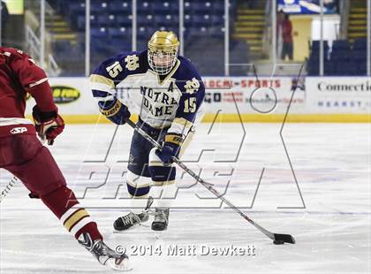 Thumbnail 2 in Boston College High vs. Notre Dame Catholic (Notre Dame New Year's Invitational Final) photogallery.