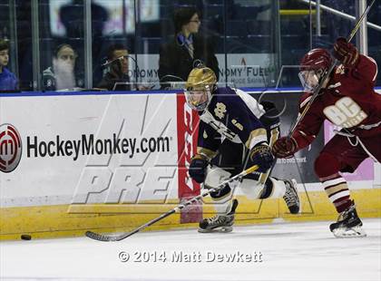 Thumbnail 2 in Boston College High vs. Notre Dame Catholic (Notre Dame New Year's Invitational Final) photogallery.