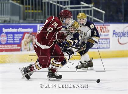 Thumbnail 3 in Boston College High vs. Notre Dame Catholic (Notre Dame New Year's Invitational Final) photogallery.