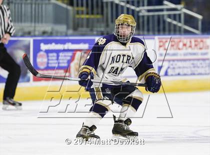 Thumbnail 3 in Boston College High vs. Notre Dame Catholic (Notre Dame New Year's Invitational Final) photogallery.