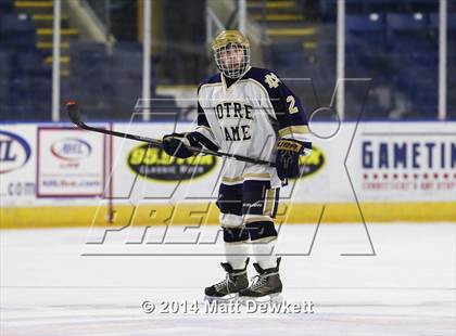 Thumbnail 3 in Boston College High vs. Notre Dame Catholic (Notre Dame New Year's Invitational Final) photogallery.