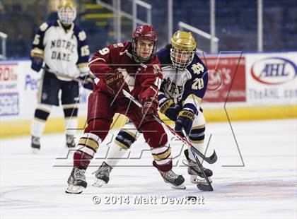 Thumbnail 1 in Boston College High vs. Notre Dame Catholic (Notre Dame New Year's Invitational Final) photogallery.