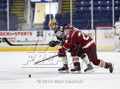 Thumbnail 1 in Boston College High vs. Notre Dame Catholic (Notre Dame New Year's Invitational Final) photogallery.
