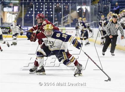 Thumbnail 1 in Boston College High vs. Notre Dame Catholic (Notre Dame New Year's Invitational Final) photogallery.