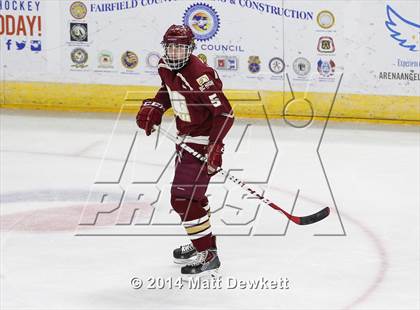 Thumbnail 3 in Boston College High vs. Notre Dame Catholic (Notre Dame New Year's Invitational Final) photogallery.