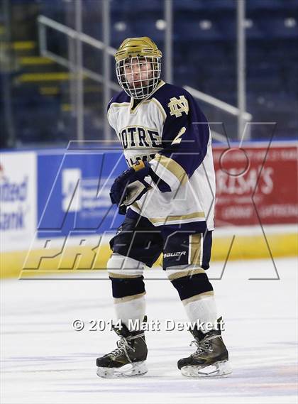 Thumbnail 3 in Boston College High vs. Notre Dame Catholic (Notre Dame New Year's Invitational Final) photogallery.