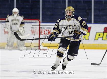 Thumbnail 2 in Boston College High vs. Notre Dame Catholic (Notre Dame New Year's Invitational Final) photogallery.