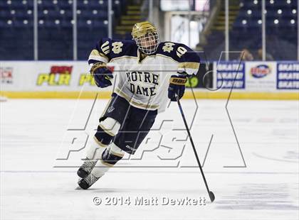 Thumbnail 3 in Boston College High vs. Notre Dame Catholic (Notre Dame New Year's Invitational Final) photogallery.