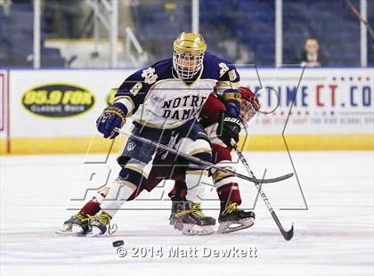 Thumbnail 2 in Boston College High vs. Notre Dame Catholic (Notre Dame New Year's Invitational Final) photogallery.