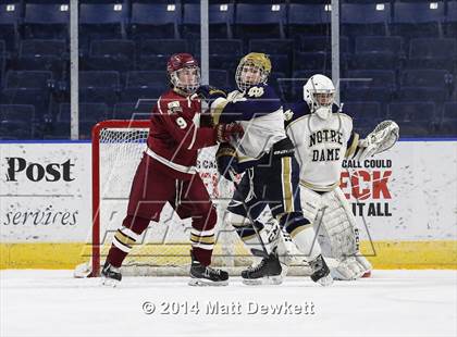 Thumbnail 2 in Boston College High vs. Notre Dame Catholic (Notre Dame New Year's Invitational Final) photogallery.