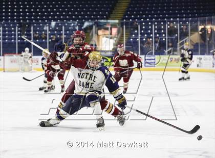 Thumbnail 3 in Boston College High vs. Notre Dame Catholic (Notre Dame New Year's Invitational Final) photogallery.