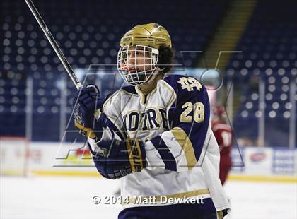 Thumbnail 2 in Boston College High vs. Notre Dame Catholic (Notre Dame New Year's Invitational Final) photogallery.