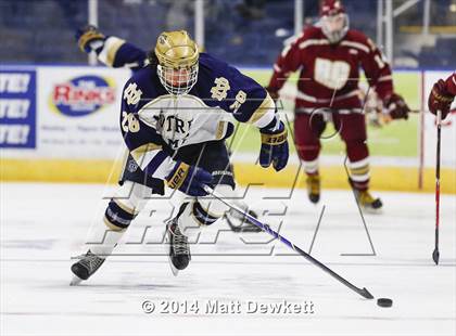 Thumbnail 3 in Boston College High vs. Notre Dame Catholic (Notre Dame New Year's Invitational Final) photogallery.