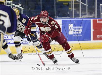 Thumbnail 3 in Boston College High vs. Notre Dame Catholic (Notre Dame New Year's Invitational Final) photogallery.