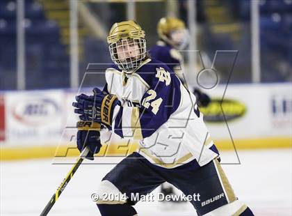 Thumbnail 2 in Boston College High vs. Notre Dame Catholic (Notre Dame New Year's Invitational Final) photogallery.