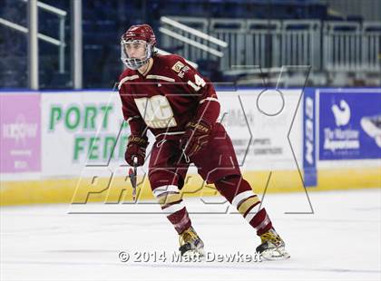 Thumbnail 1 in Boston College High vs. Notre Dame Catholic (Notre Dame New Year's Invitational Final) photogallery.