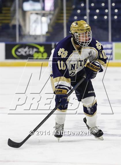 Thumbnail 1 in Boston College High vs. Notre Dame Catholic (Notre Dame New Year's Invitational Final) photogallery.