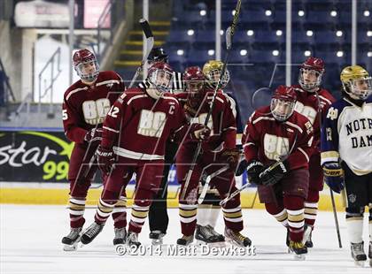 Thumbnail 2 in Boston College High vs. Notre Dame Catholic (Notre Dame New Year's Invitational Final) photogallery.