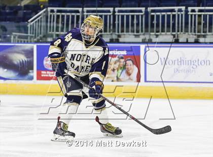 Thumbnail 2 in Boston College High vs. Notre Dame Catholic (Notre Dame New Year's Invitational Final) photogallery.