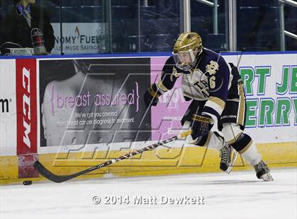 Thumbnail 1 in Boston College High vs. Notre Dame Catholic (Notre Dame New Year's Invitational Final) photogallery.