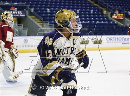 Thumbnail 2 in Boston College High vs. Notre Dame Catholic (Notre Dame New Year's Invitational Final) photogallery.