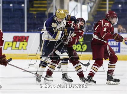 Thumbnail 1 in Boston College High vs. Notre Dame Catholic (Notre Dame New Year's Invitational Final) photogallery.