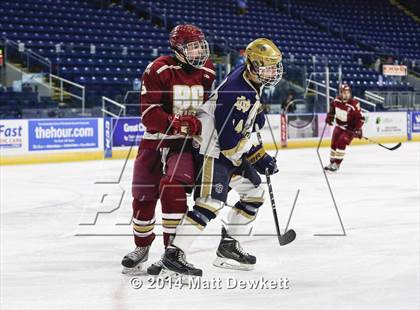 Thumbnail 1 in Boston College High vs. Notre Dame Catholic (Notre Dame New Year's Invitational Final) photogallery.