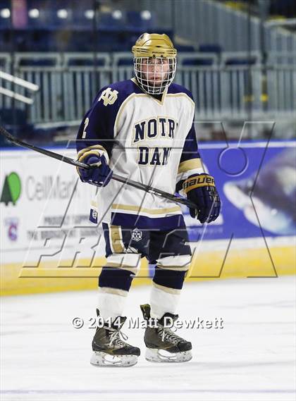 Thumbnail 1 in Boston College High vs. Notre Dame Catholic (Notre Dame New Year's Invitational Final) photogallery.