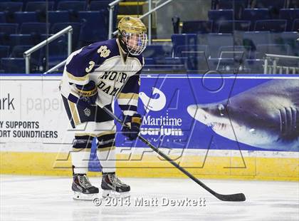 Thumbnail 3 in Boston College High vs. Notre Dame Catholic (Notre Dame New Year's Invitational Final) photogallery.