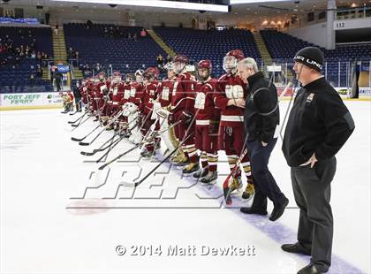 Thumbnail 2 in Boston College High vs. Notre Dame Catholic (Notre Dame New Year's Invitational Final) photogallery.
