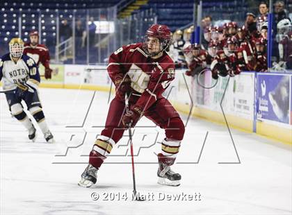 Thumbnail 2 in Boston College High vs. Notre Dame Catholic (Notre Dame New Year's Invitational Final) photogallery.