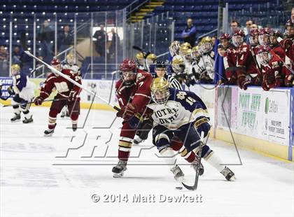 Thumbnail 1 in Boston College High vs. Notre Dame Catholic (Notre Dame New Year's Invitational Final) photogallery.