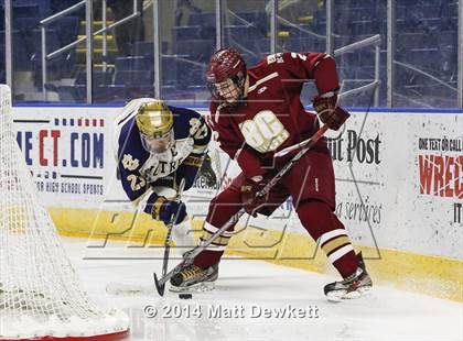 Thumbnail 2 in Boston College High vs. Notre Dame Catholic (Notre Dame New Year's Invitational Final) photogallery.