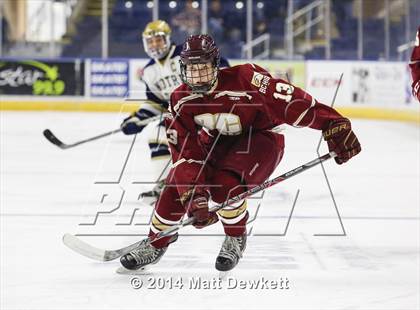 Thumbnail 1 in Boston College High vs. Notre Dame Catholic (Notre Dame New Year's Invitational Final) photogallery.