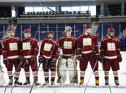 Thumbnail 2 in Boston College High vs. Notre Dame Catholic (Notre Dame New Year's Invitational Final) photogallery.