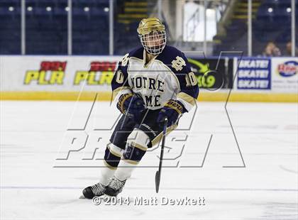 Thumbnail 2 in Boston College High vs. Notre Dame Catholic (Notre Dame New Year's Invitational Final) photogallery.