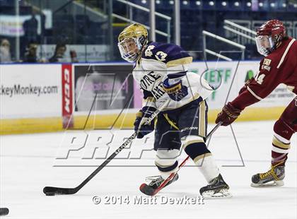 Thumbnail 2 in Boston College High vs. Notre Dame Catholic (Notre Dame New Year's Invitational Final) photogallery.