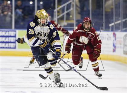 Thumbnail 2 in Boston College High vs. Notre Dame Catholic (Notre Dame New Year's Invitational Final) photogallery.