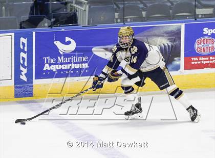 Thumbnail 2 in Boston College High vs. Notre Dame Catholic (Notre Dame New Year's Invitational Final) photogallery.
