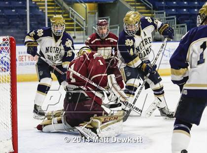 Thumbnail 3 in Boston College High vs. Notre Dame Catholic (Notre Dame New Year's Invitational Final) photogallery.