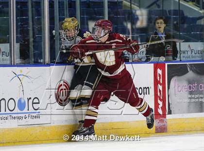 Thumbnail 3 in Boston College High vs. Notre Dame Catholic (Notre Dame New Year's Invitational Final) photogallery.