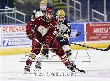 Thumbnail 3 in Boston College High vs. Notre Dame Catholic (Notre Dame New Year's Invitational Final) photogallery.