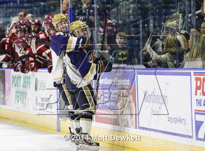 Thumbnail 3 in Boston College High vs. Notre Dame Catholic (Notre Dame New Year's Invitational Final) photogallery.